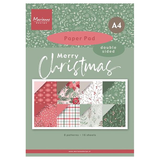 Marianne Design: "Merry Christmas" - A4 