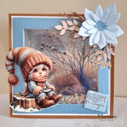 Marianne Design: "Dreamy Winter by Fairybells"