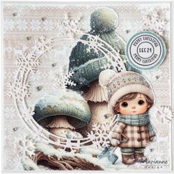 Marianne Design: "Dreamy Winter by Fairybells"