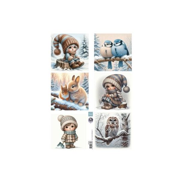 Marianne Design: "Dreamy Winter by Fairybells"