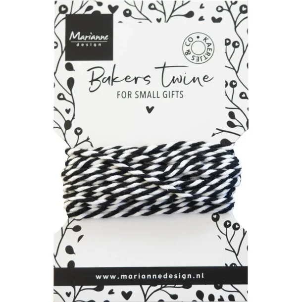 Marianne Design Die "Bakers Twine - black/white"