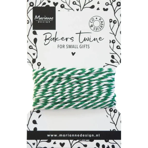 Marianne Design Die "Bakers Twine - green/white"