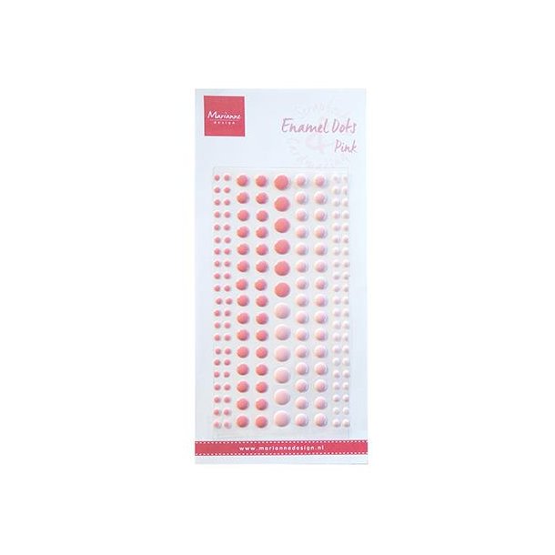 Marianne Design: Enamel Dots "Two Pink" 