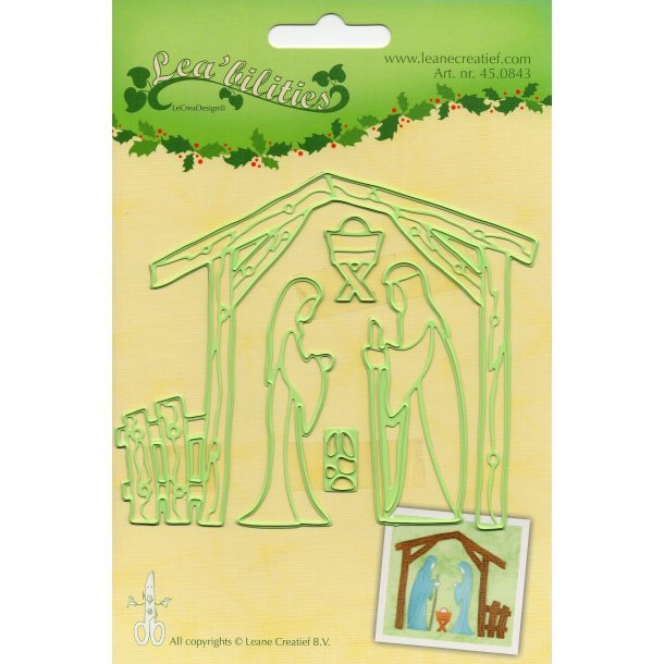 Leane Creatief Dies "Nativity Scene"  