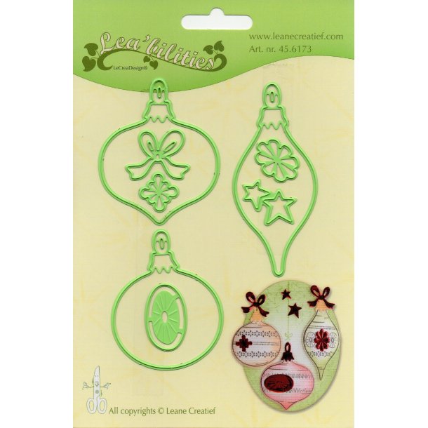 Leane Creatief Dies "Christmas Ornaments"  