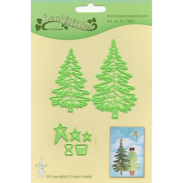 Leane Creatief Dies "Christmas Trees"  