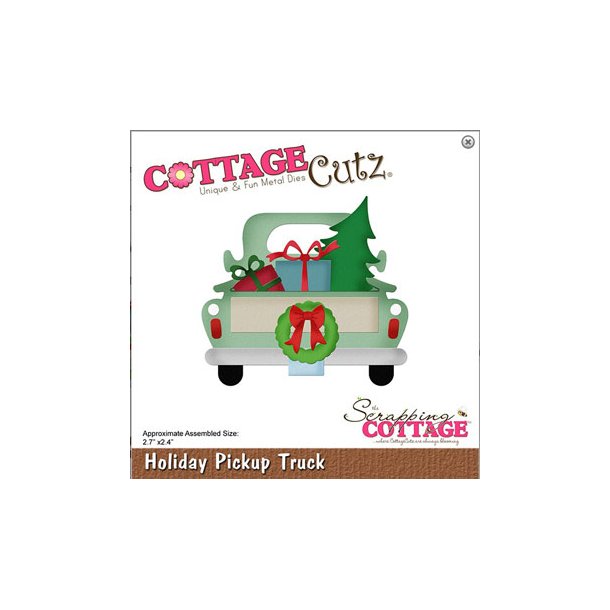Cottage Cutz Dies "Holiday Pickup Truck" 