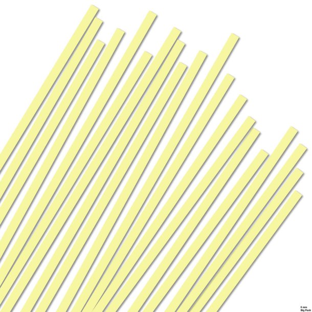 Karen Marie Klip papirstrimler: 5 mm, Medium Yellow Big Pack
