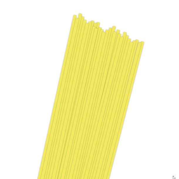 Karen Marie Klip papirstrimler: On Edge 5 mm, Lemon