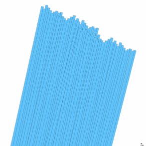 Karen Marie Klip papirstrimler: On Edge 5 mm, Light Blue