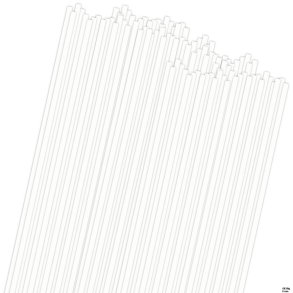 Karen Marie Klip papirstrimler: On Edge 5 mm, Old Mill White - Big Pack