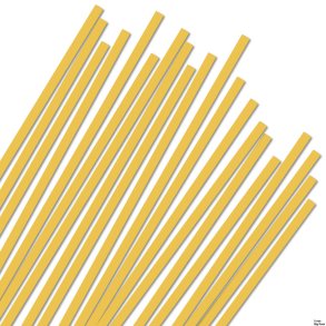 Karen Marie Klip papirstrimler: 5 mm, Old Gold Big Pack