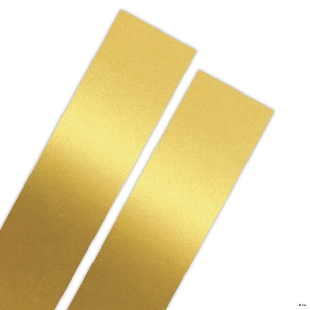 Karen Marie Klip papirstrimler: 50 mm luxus, Gold