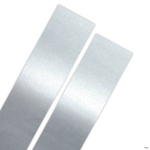 Karen Marie Klip papirstrimler: 50 mm luxus, Silver Platinum