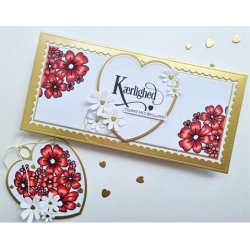 Danske Streger Stempel "Krlighed"  