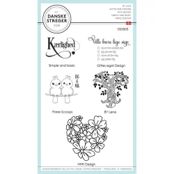 Danske Streger Stempel "Krlighed"  