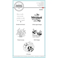 Danske Streger Stempel "Forr"  