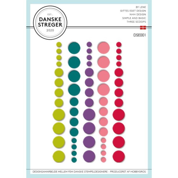 Danske Streger: Enamel Dots