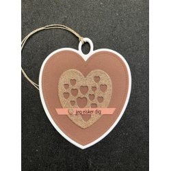 Danske Streger Die "Heart Tag - Krlighed"  