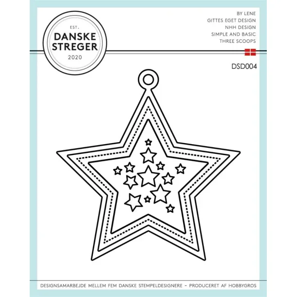 Danske Streger Die "Star Tag - Jul"  