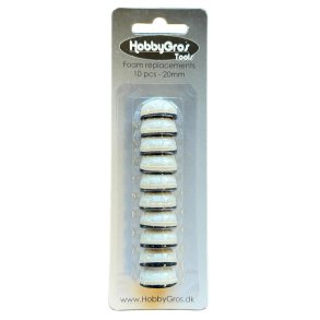 Hobbygros Tools: Mini Foam Replacements - � 20 mm