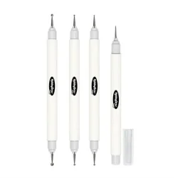 HobbyGros Tools: Embossing Set + Piercing Tool - 4 stk.