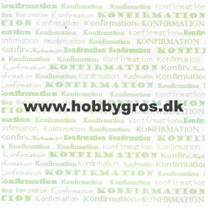 Hobbygros Design: Konfirmation, Limegrn