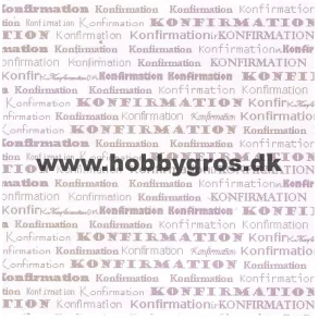 Hobbygros Design: Konfirmation, Gr� 14 x 28 cm
