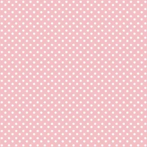 Hobbygros Design: Hvid-Rosa Prik, 14 x 28 cm