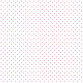 Hobbygros Design: Rosa-Hvid Prik 