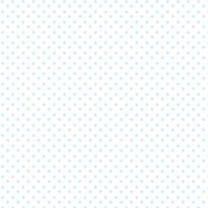 Hobbygros Design: Lysebl-Hvid Prik, 14 x 28 cm