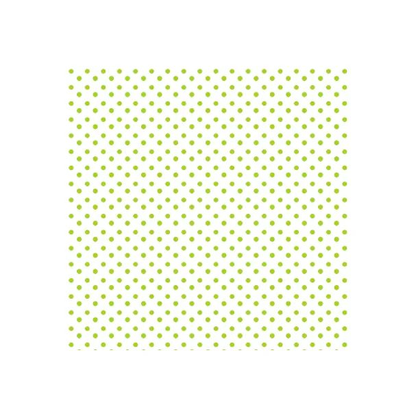 Hobbygros Design: Limegrn-Hvid Prik, 14 x 28 cm