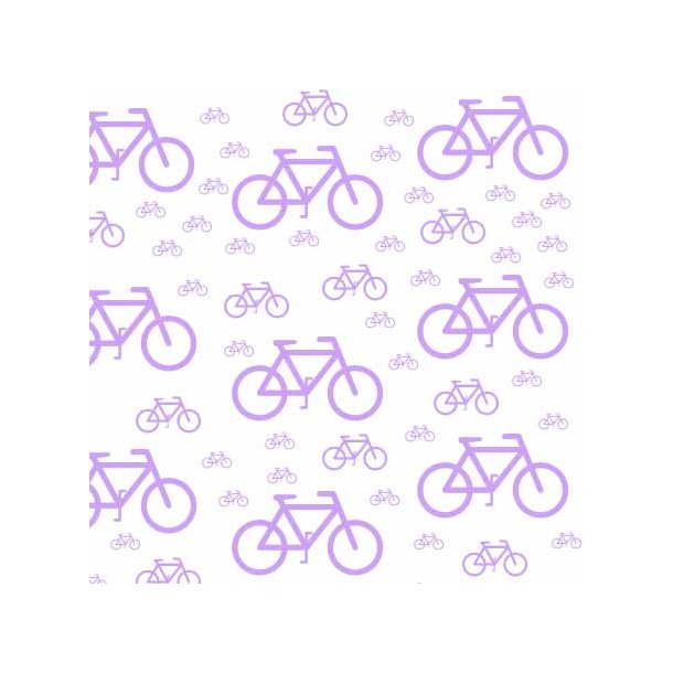 Hobbygros Design: Lilla Cykler, 14 x 28 cm