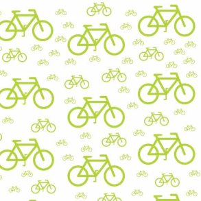 Hobbygros Design: Limegrnne Cykler