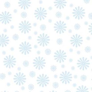 Hobbygros Design: Lysebl Blomster, 14 x 28 cm