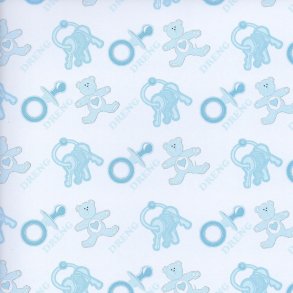 Hobbygros Design: Bl Bamser, 14 x 28 cm