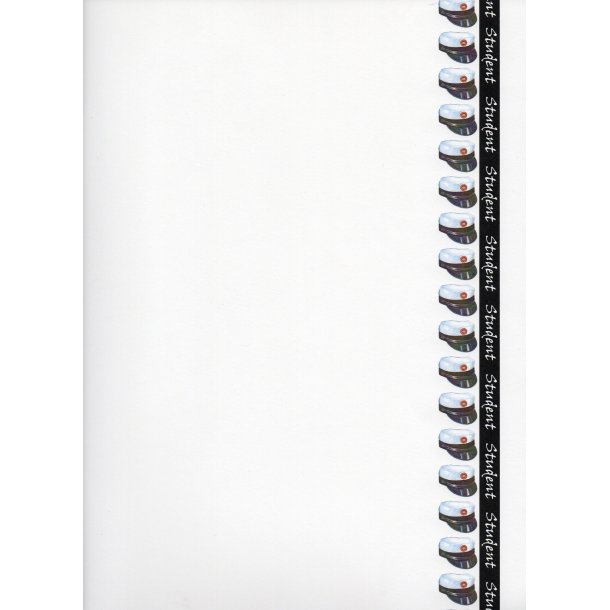 Hobbygros Design: Sort Studenterhue 