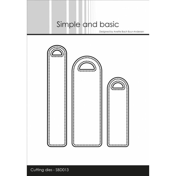 Simple and Basic Die "Pierced Labels" 
