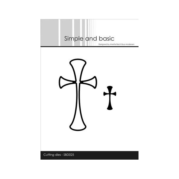 Simple and Basic Die "Set of Cross" 