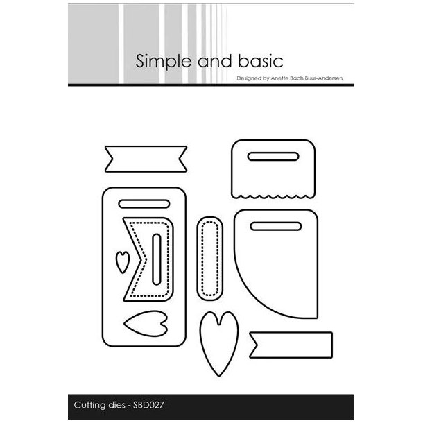 Simple and Basic Die "Base Tag with Add-On" 