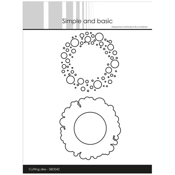 Simple and Basic Die "Patterned Frames - Circles" 
