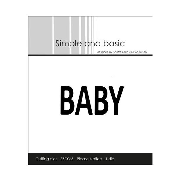 Simple and Basic Die "Baby" 