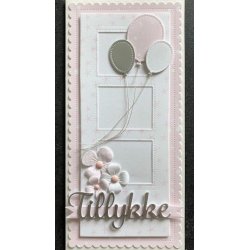 Simple and Basic Die "3 Stitched Windows" 