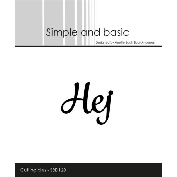 Simple and Basic Die "Hej"  