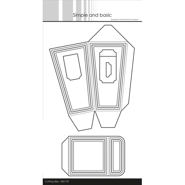 Simple and Basic Die "Popcorn Box" 