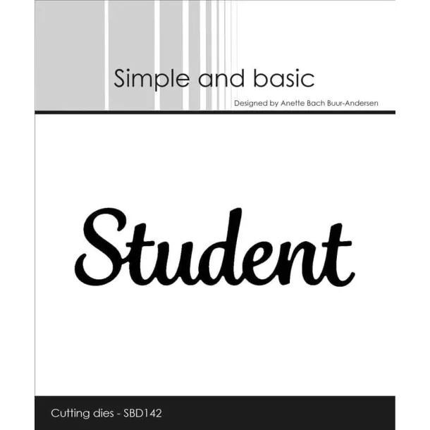 Simple and Basic Die "Student"  