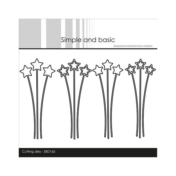 Simple and Basic Die "Decorative Star Branches" 