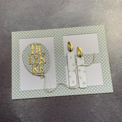 Simple and Basic Die "A6 - Card Front #2" 