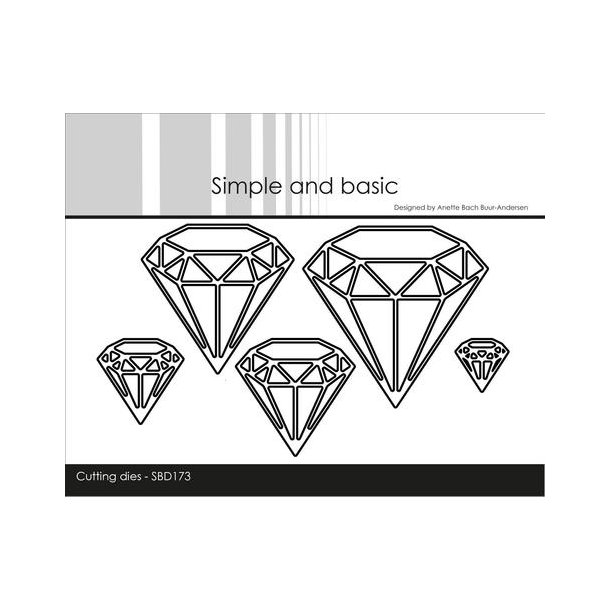 Simple and Basic Die "Diamonds" 