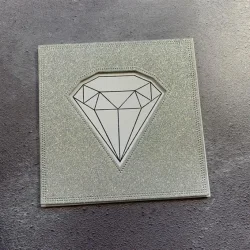 Simple and Basic Die "Diamonds Outline" 